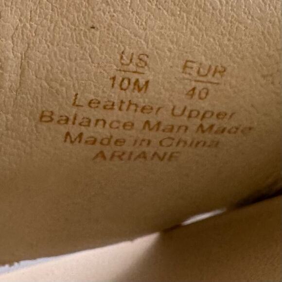 Sam Edelman Ariane Slide Platform Sandal Ivory Beige Tan Leather Women Size 10 - Picture 11 of 11